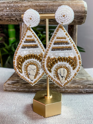 Beverly Beaded Earrings