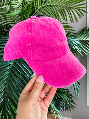 Baseball Cap • Fuchsia