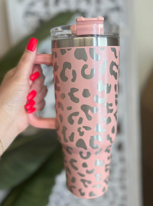 40 OZ Wild Tumbler • Blush