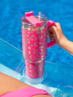 40 oz Wild Tumbler • Hot Pink