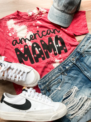 American Mama Bleached Tee