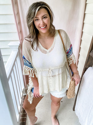 Overlay Crochet Tunic