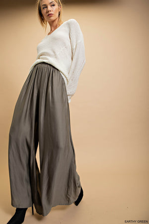 Donna Olive Pants