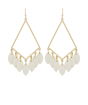 Want to Forget Earrings • White