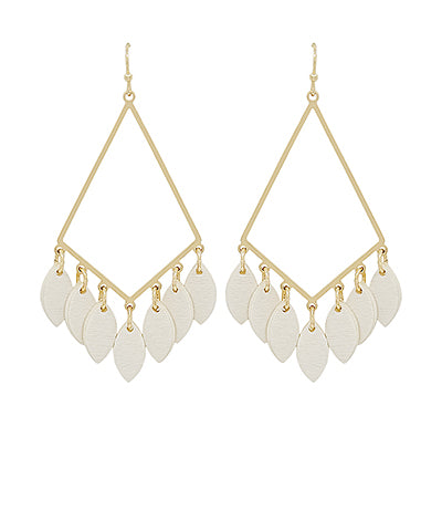 Want to Forget Earrings • White