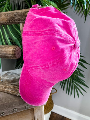 Baseball Cap • Fuchsia