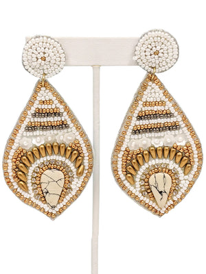 Beverly Beaded Earrings