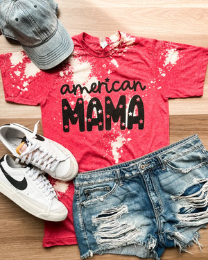 American Mama Bleached Tee