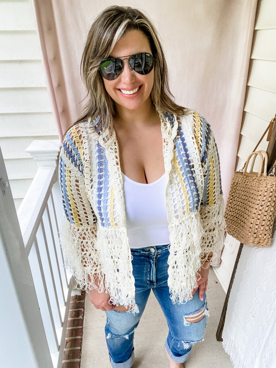 Lori Crochet Cardi