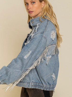 Rebel Rhinestone Jacket