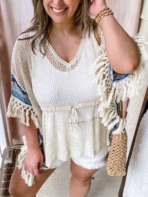 Overlay Crochet Tunic