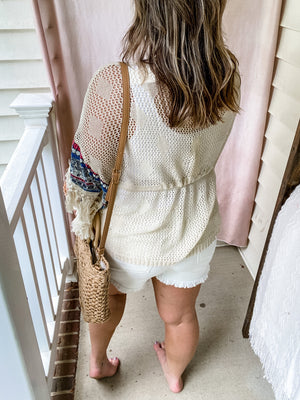 Overlay Crochet Tunic