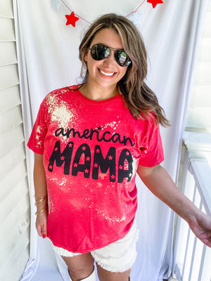 American Mama Bleached Tee