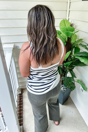 Striped Sweater Tank