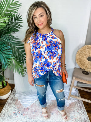 Familiar Florals Top