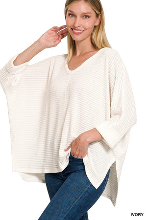 Waffle Sweater • 4 Colors