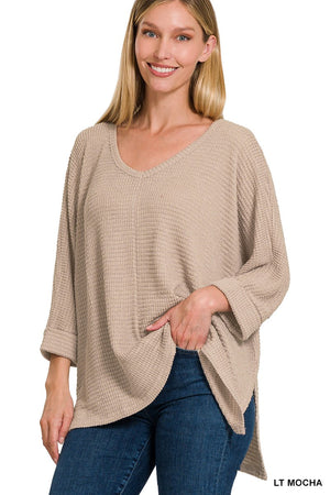 Waffle Sweater • 4 Colors