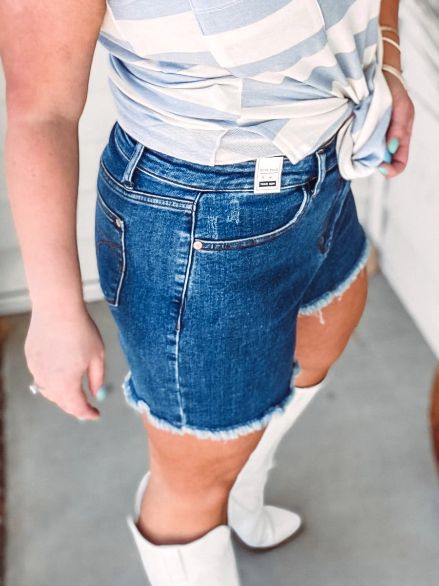 Judy Blue Harlow Shorts