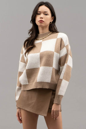 Checkered Sweater