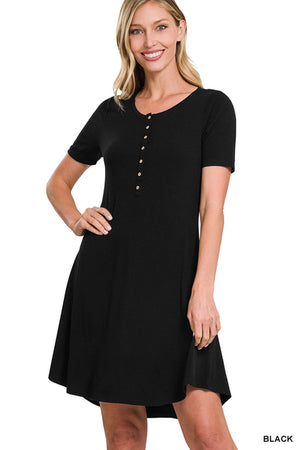 Button Delia Dress