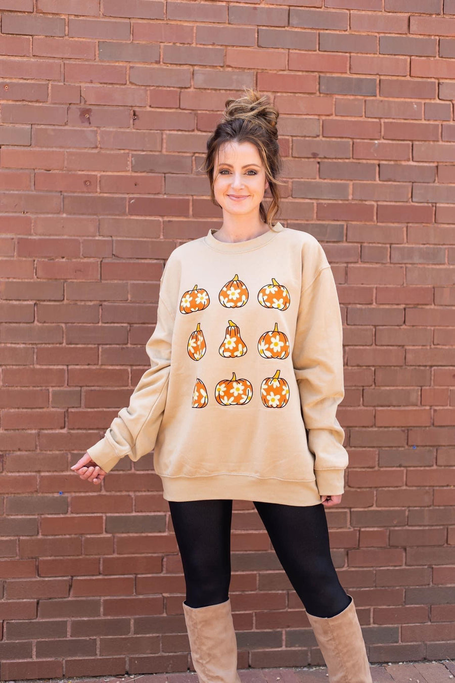 Daisy Pumpkin Preorder Sweatshirt