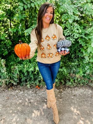 Daisy Pumpkin Preorder Sweatshirt