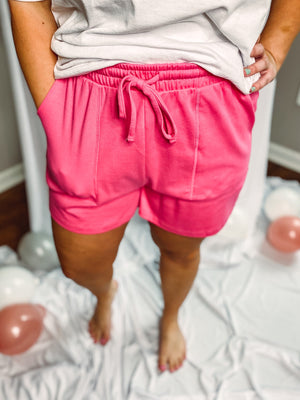 Lounge Shorts • Pink