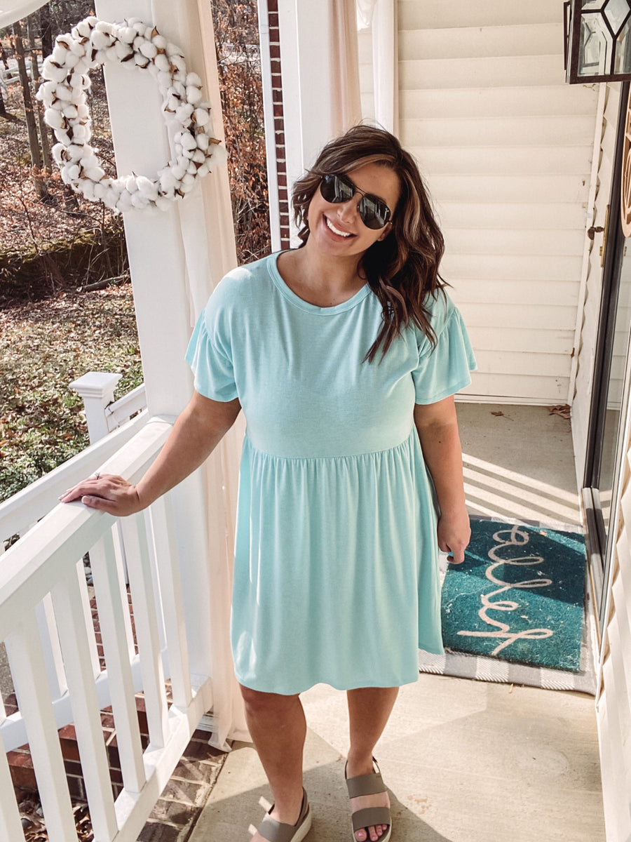 Mint Easy Dress