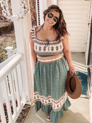 Two Piece Maxi Set