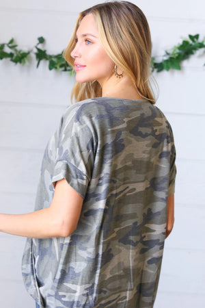 No Limits Camo Top