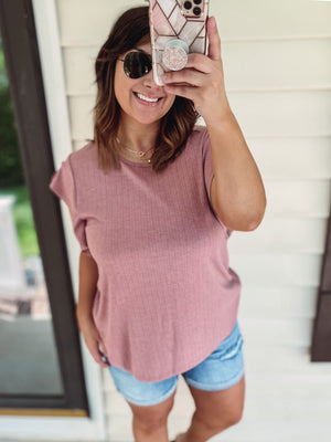 Candy Top • Mauve