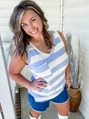 Weekend Stripe Tank