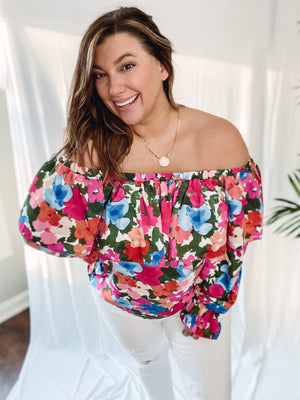 Floral Spring Top