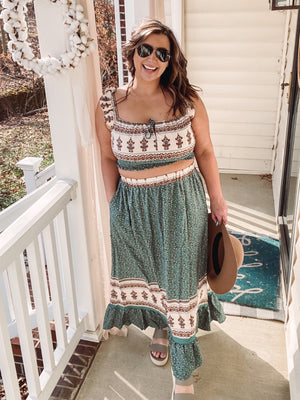 Two Piece Maxi Set