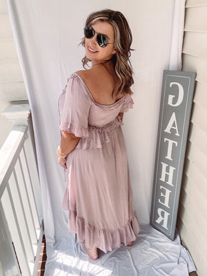 Boho Lilac Dress