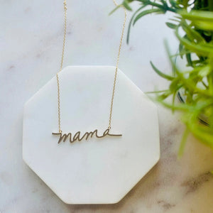 Mama Necklace ( 2 Colors )