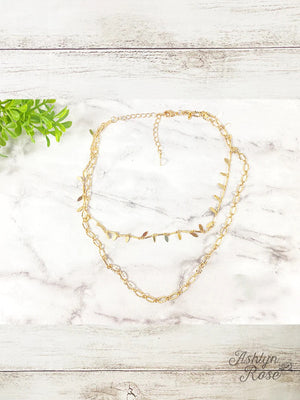 Gold Layering Necklace