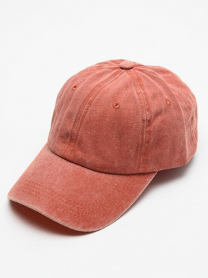 Vintage Baseball Cap • Terracotta