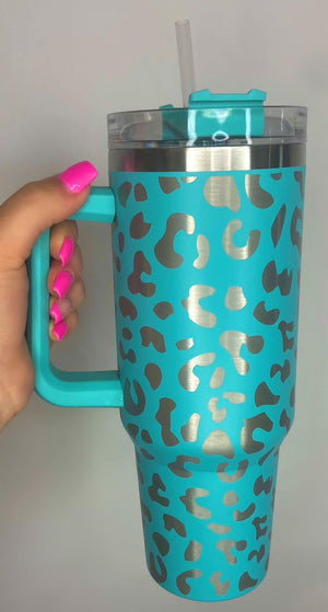 40 oz Wild Tumbler • Teal