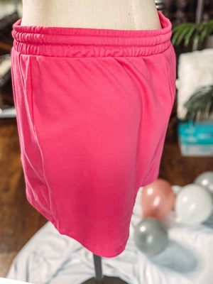 Lounge Shorts • Pink