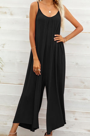 Spaghetti Strap Jumpsuit (7 Colors)