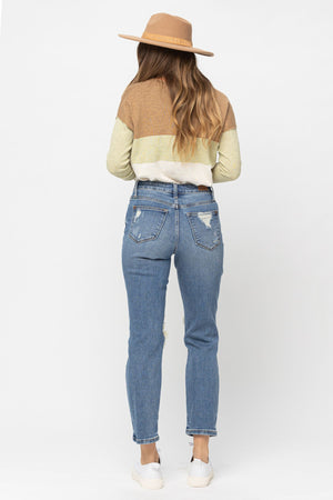 JB High Waist BF Jeans