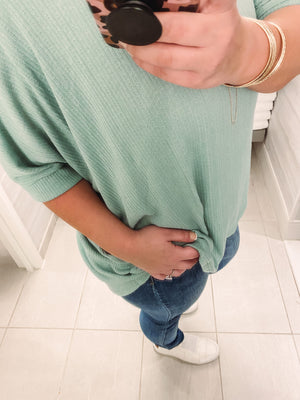 Sea Green Top