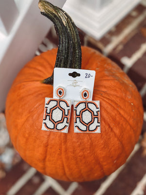 Fall Bead Earrings