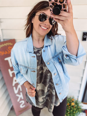 Oversized Denim Jacket