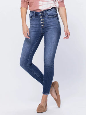 Curvy JB Fly Button Jeans