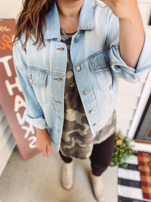 Oversized Denim Jacket