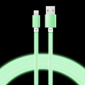 Glow in the Dark Phone Cord 10ft • Green