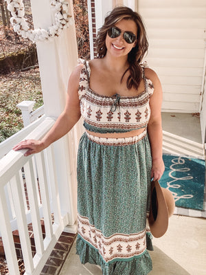 Two Piece Maxi Set