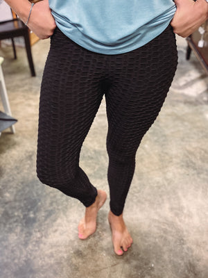 Textured Fitness Leggings